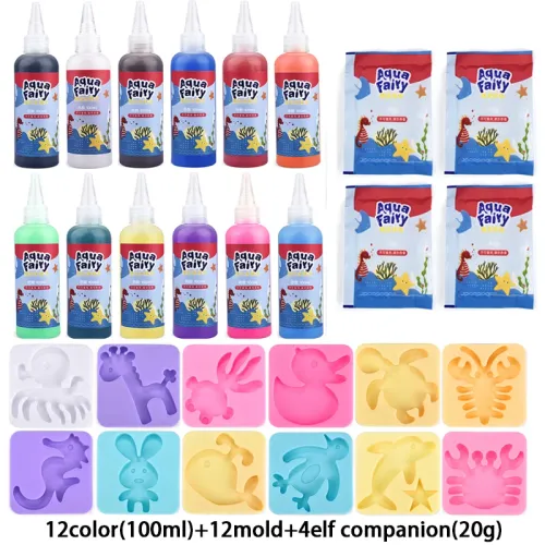 Multi-color multi-mold magic water elves magical water baby toys magic crystal spirit children's DIY handmade materials accessories