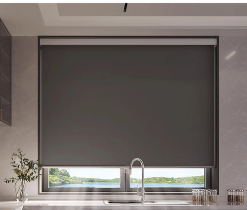 Modern High Quality Solid Color Cordless Roller Blinds Customized Window Shades For Kitchen,Living Room
