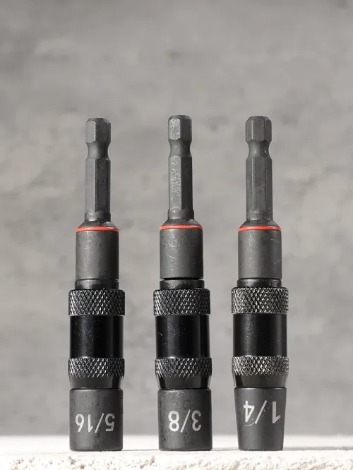 Hex Magnetic Ring Screwdriver Drill Bits Extension Rod Magnetic Swivel Quick Change Holder Drive Screw Drill Tip