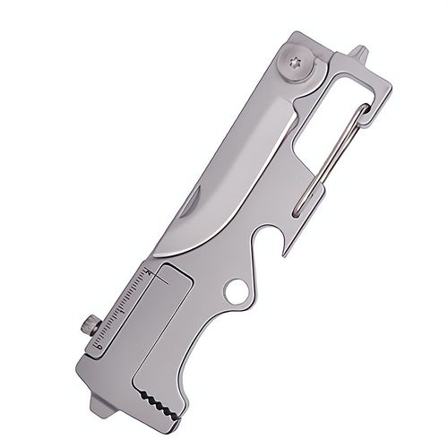 9-in-1 keychain multifunctional stainless steel tool