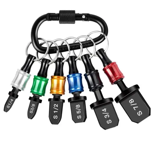 Swaging Flaring Tool Set Boring Drill Copper Tube Expender Keychain Carabiner
