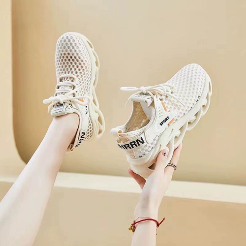 Men's casual light mesh sports shoes summer breathable cool running shoes fashion soft sole comfortable non slip male's sneakers
