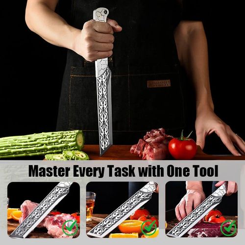 Noble royal knife - Multifunctional full-tang knife with sheath