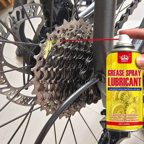 180ml Automotive Liquid Grease Spray High Temperature Resistant Handheld Spray For Mechanical Noise Reduction