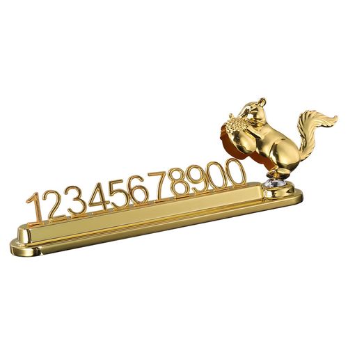 Lucky Deer & Squirrel Parking Contact Card