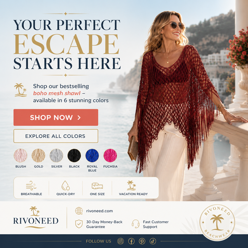 2PCS Metallic Crochet Cover-Up – Lightweight, Flowy & Effortlessly Stylish summer outfit