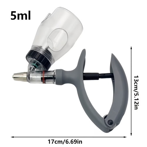 💉 2–5 mL Automatic Veterinary Syringe