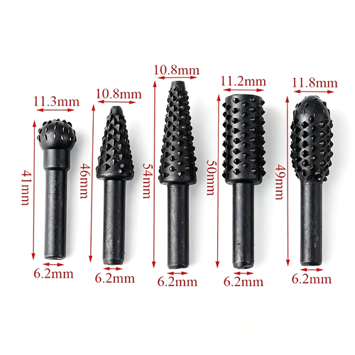 5 Pcs Woodworking Rotary Drill Bit Set