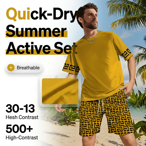 ⏳ Limited-Time Special Offer Set ⏰: Men's Quick-Drying Athletic Set