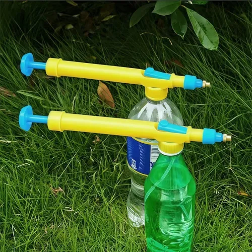 2PCS Garden Watering Artifact Beverage Bottle Sprayer Cola Spray Head Universal Reciprocating Pull-out Disinfection Watering Vegetabl