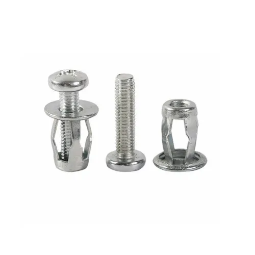 10pcs Metal Screw Jack Nuts Steel Petal Nut Screw Expansion Nut expansion screw for Hollow Wall Iron Skin Line
