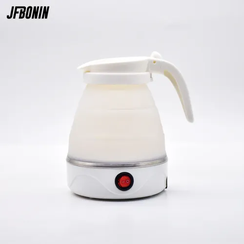 Mini Folding Kettle Portable Water Heater Silicone Compression Electric Kettle Home Kettle Easy To Travel