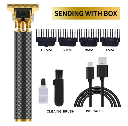 🔥Hot Sale🔥USB rechargeable portable hair clipper, easily create personalized hairstyle