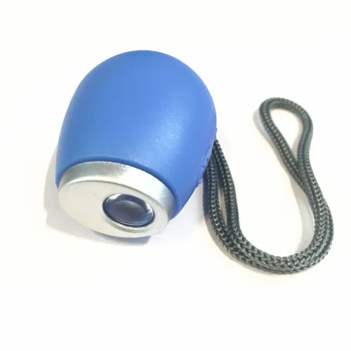 1pc LED Mini Portable Projection Digital Display Oval Plastic Alarm Clock Clock Keychain