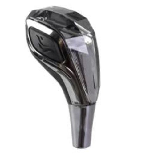Crystal Gear Shift Knob LED Universal Black Titanium Color Suitable For Toyota, Kia, Mitsubishi, Lexus, Chevrolet, Honda, Nissan
