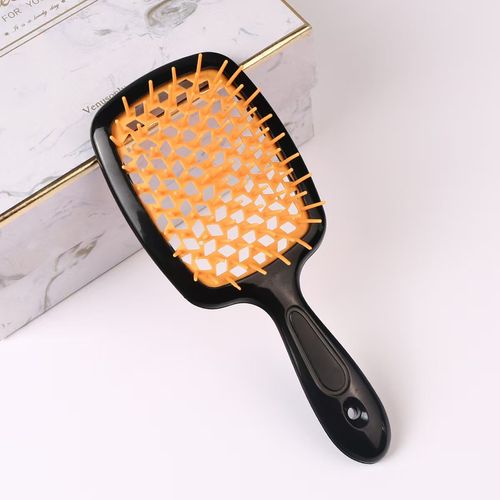1 piece anti-static tangled hair comb hair massage brush hollow out curly hair brush hair salonhair salon tools