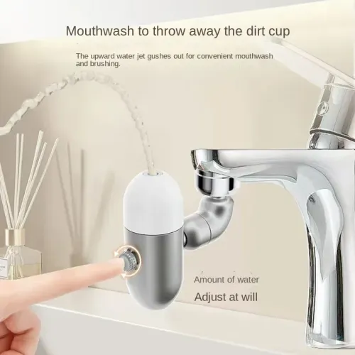 Universal swivel faucet extender Multi-function anti-splash adapter