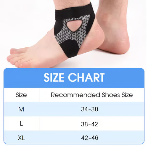 1 pair of Adjustable Elastic Ankle Brace