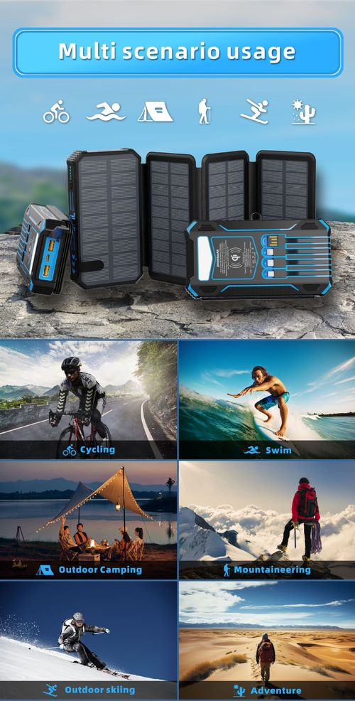 Solar Foldable Power Bank