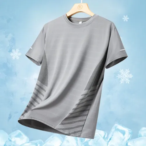 👕LAST DAY SALE: ONLY 33000🎁✨Men's Breathable Quick-Dry Athletic T-Shirts