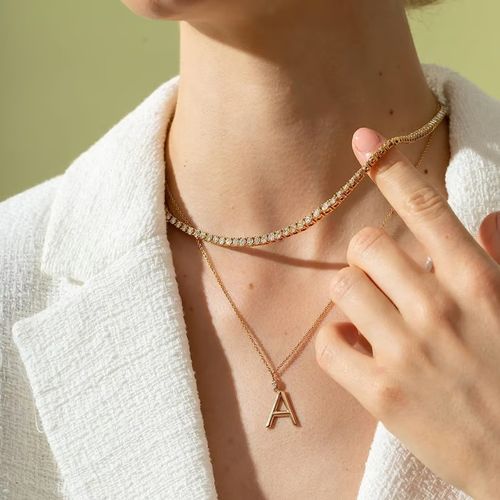 Tennis Necklace + Free Bracelet