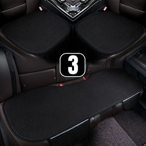 Ice Silk Car Seat Cushion 3-Piece Set — Universal All-Season Seat