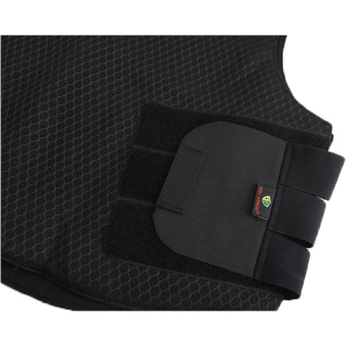 Carbon fiber premium outdoor stab-proof vest hook and loop fastener quick on and off safety vest