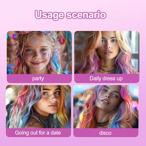 8 colors Disposable Hair Chalk Powder Temporary Hair Color Spray Pastel Salon Styling Tool Hair Dye Color Paint Soft Accessories
