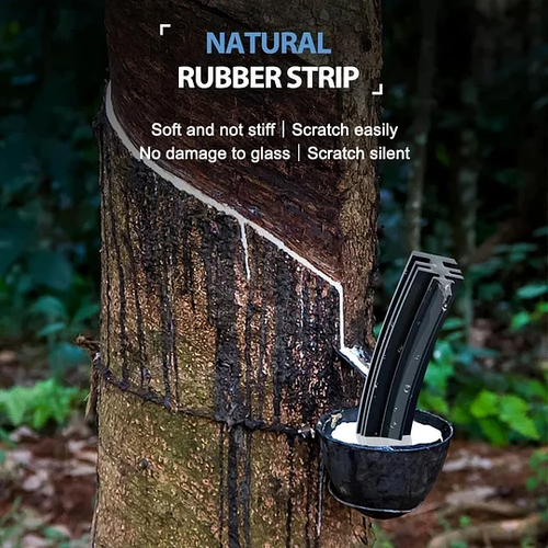 A Pair of Colourful Silent Windshield Wipers - Easy to install quick-release clip, Durable and Wear-resistant Stylish Design for Clear, Quiet Drives!