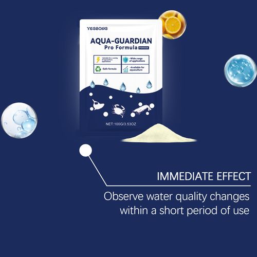 Water Clarifier — Eliminates water cloudiness within minutes harmless to fish — Suitable for freshwater and saltwater environments 🐠