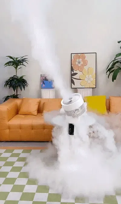 Ultra-quiet floor-standing energy-saving circulation fan
