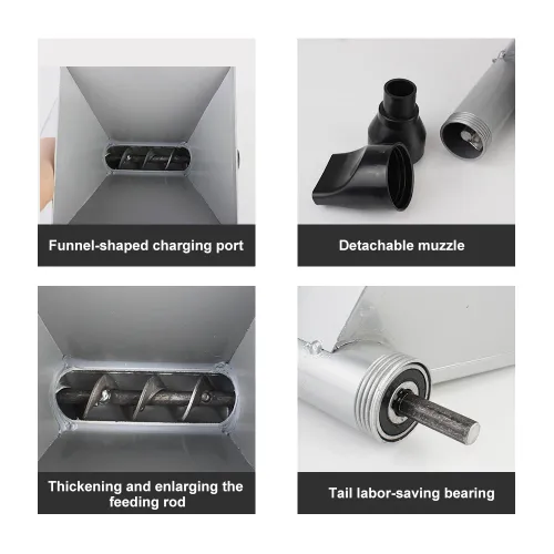 Cement Lime Pump Grout Filling Tools Automatic Mortar Grout Tuck Caulking Gun Pointing Grouting Machine Grouting Mortar Sprayer