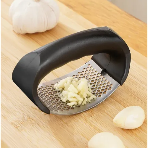 Stainless Steel Garlic Press Crusher Manual Garlic Mincer Chopping Garlic Tool Fruit Vegetable Tools Kitchen Accessories Gadget