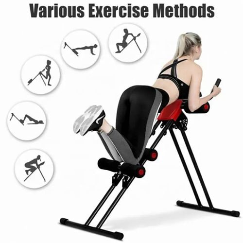 Home Gym Five-Use Ab Crunch Fitness Machine Iron Body Building Abdominal Gym Machine