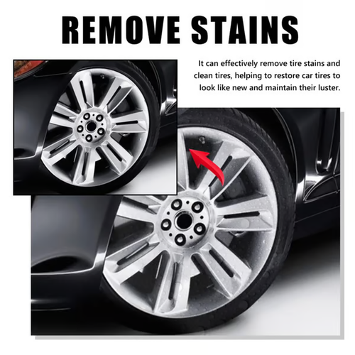 2 PCS Revive Your Tires with Long-Lasting Shine: 👍The Ultimate Hydrophobic Tire Refurbishing Paste!