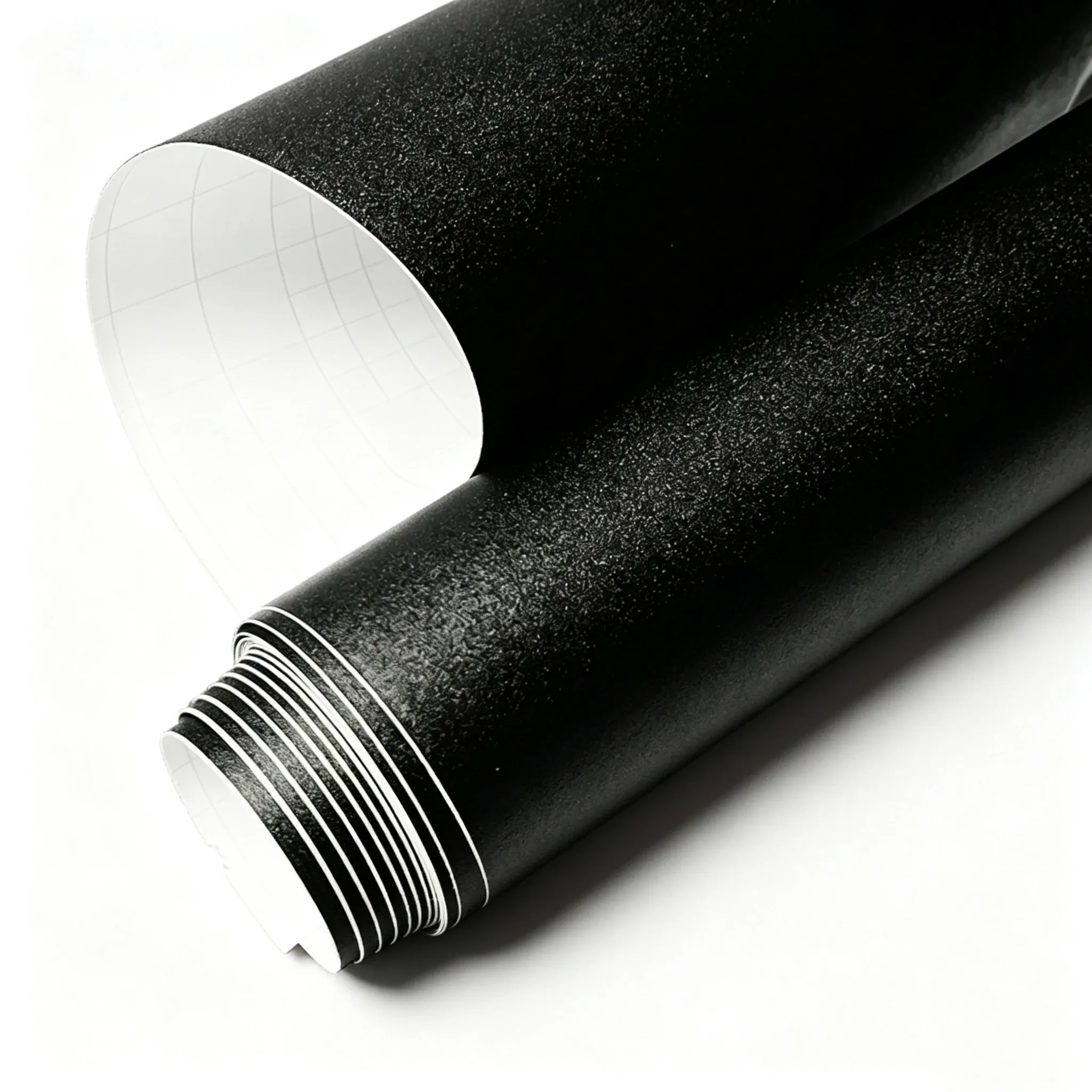20CM X 152CM Per Lot Black Glitter Vinyl Sticker New Car Styling Matte Sanding Glitter Vinyl Film Body Wrap