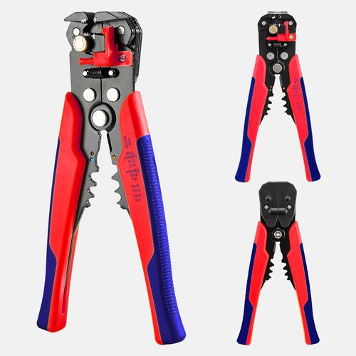 Wire Stripper Self-adjusting Cable Cutter Crimper Automatic Wire Stripping Tool Cutting Pliers Tool