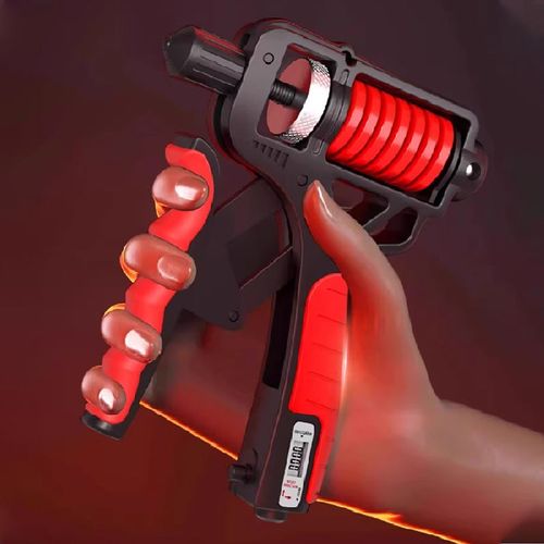 Adjustable-Resistance Hand Gripper with Counter