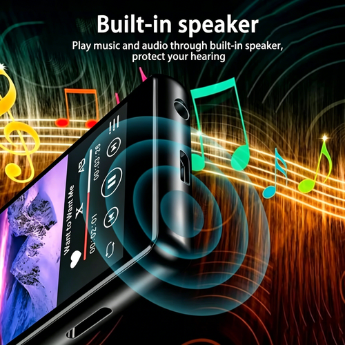 No Wi Fi playback for audio and video -3.0-inch MP3 MP4 music player, touch screen, FM e-book