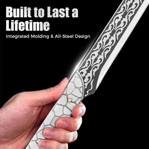Noble royal knife - Multifunctional full-tang knife with sheath