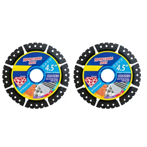 Multi Material Cutting Blades Metal Tile Stone Plastic Angle Grinder Saw Blades for Alloy Cast Iron Marble Tool Accessories