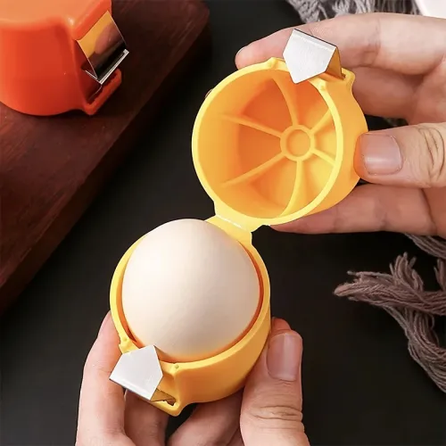 3PCS Kitchen Egg Shell Opener Portable Egg Opening Machine Quick Egg Beater Kitchen Egg Sheller