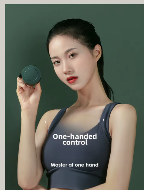 Portable Clip-on Waist Neck Fan, 3 Speed Usb Rechargeable Mini Fan, Hands-free Personal Cooler For Outdoor Travel