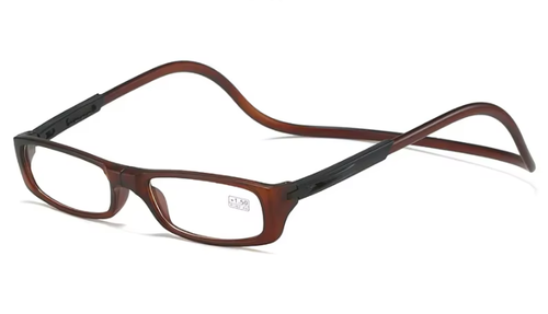 Magnetic Reading Glasses: Foldable, Portable, and Wearable Around the Neck