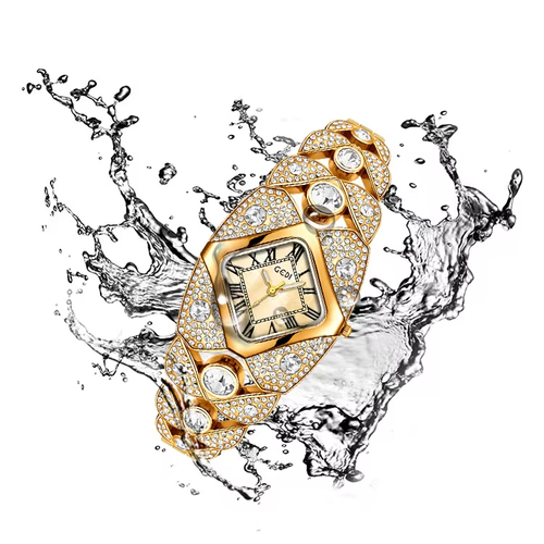 Unique Design Gold Women Bracelet Watches 2026 New Luxury Brand Wrist Watches For Ladies Full Steel Women Quartz Wristwatches