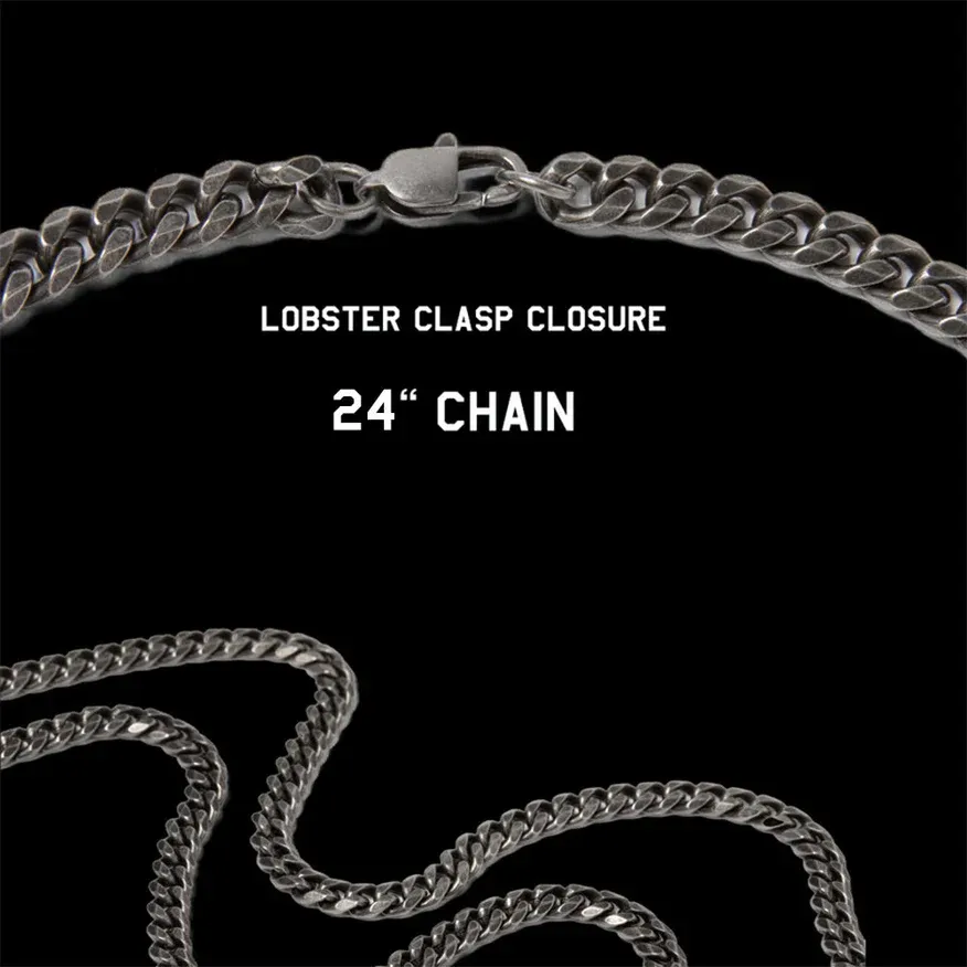 Vintage Nail Cross Necklace for Men Women Stainless Steel Retro Cross Pendant Hip Hop Religious Faith Biker Jewelry Gift