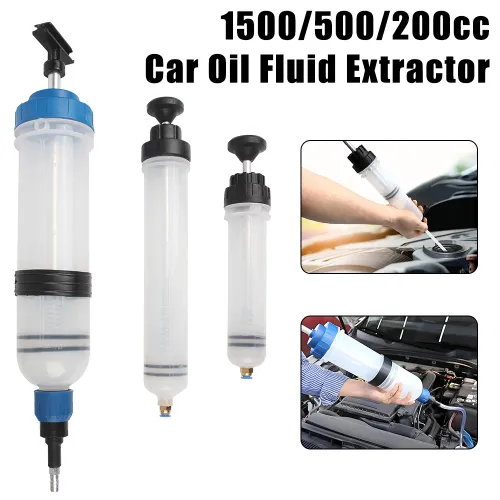 200cc 500cc Fuel Transfer Filling Syringe Injecting Pump Suction Vacuum Brake Liquid Manual Car Oil Fluid Extractor