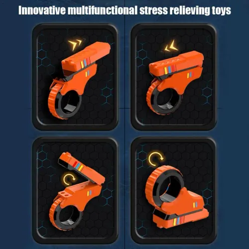 Multifunctional Decompression Artifact Compound Push Card Magnetic Suction and Decompression Toy Male