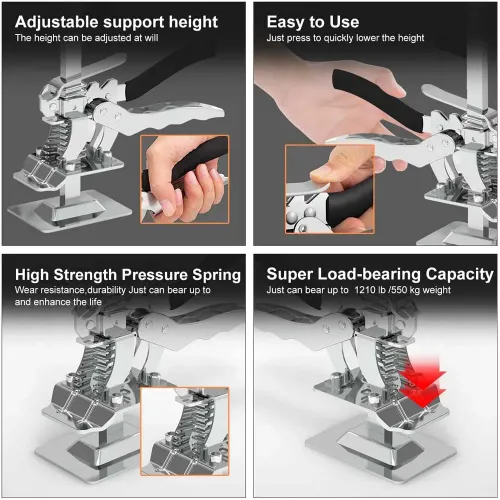 New Hand Lifting Tool Labor-Saving Arm Jack Height Adjuster Elevator Tools
