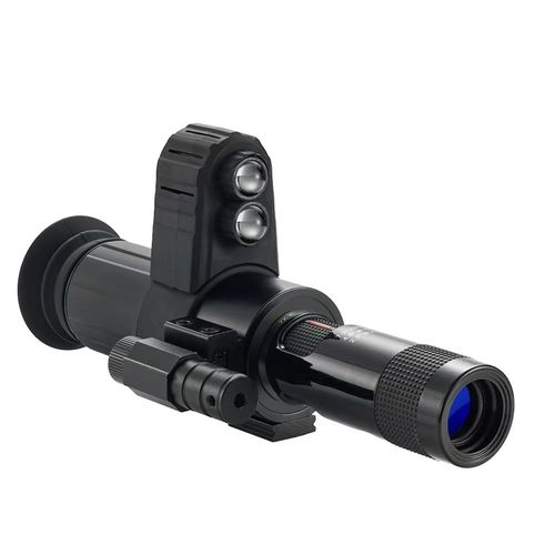 Military 7-21X digital night vision cyf-d + monocular hunting scope with laser sight tactical crosshair hunting scope